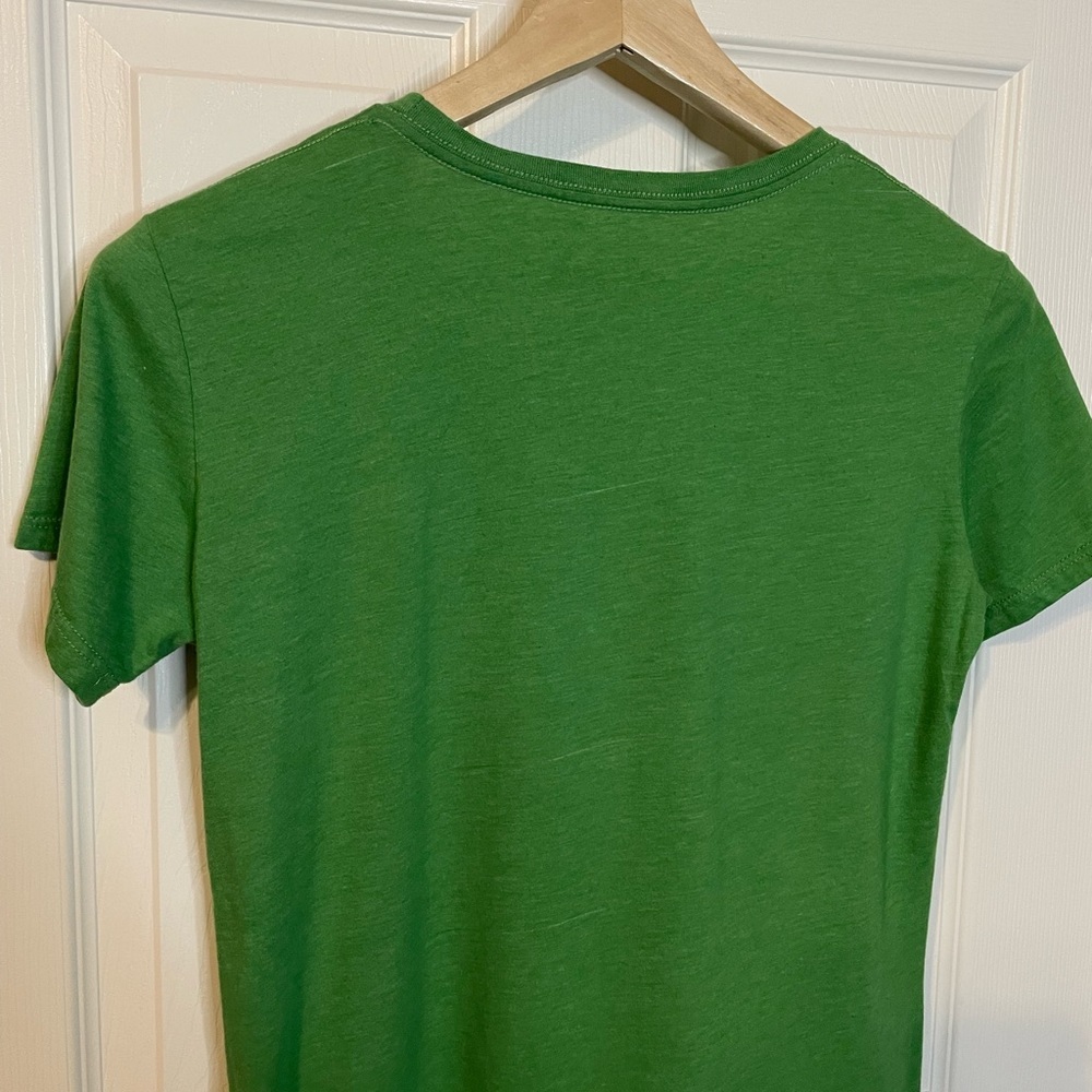 Headline Shirts “I’m Nietzsche, bietzsch.” green scoop neck tee ladies sz XL - Picture 7 of 8